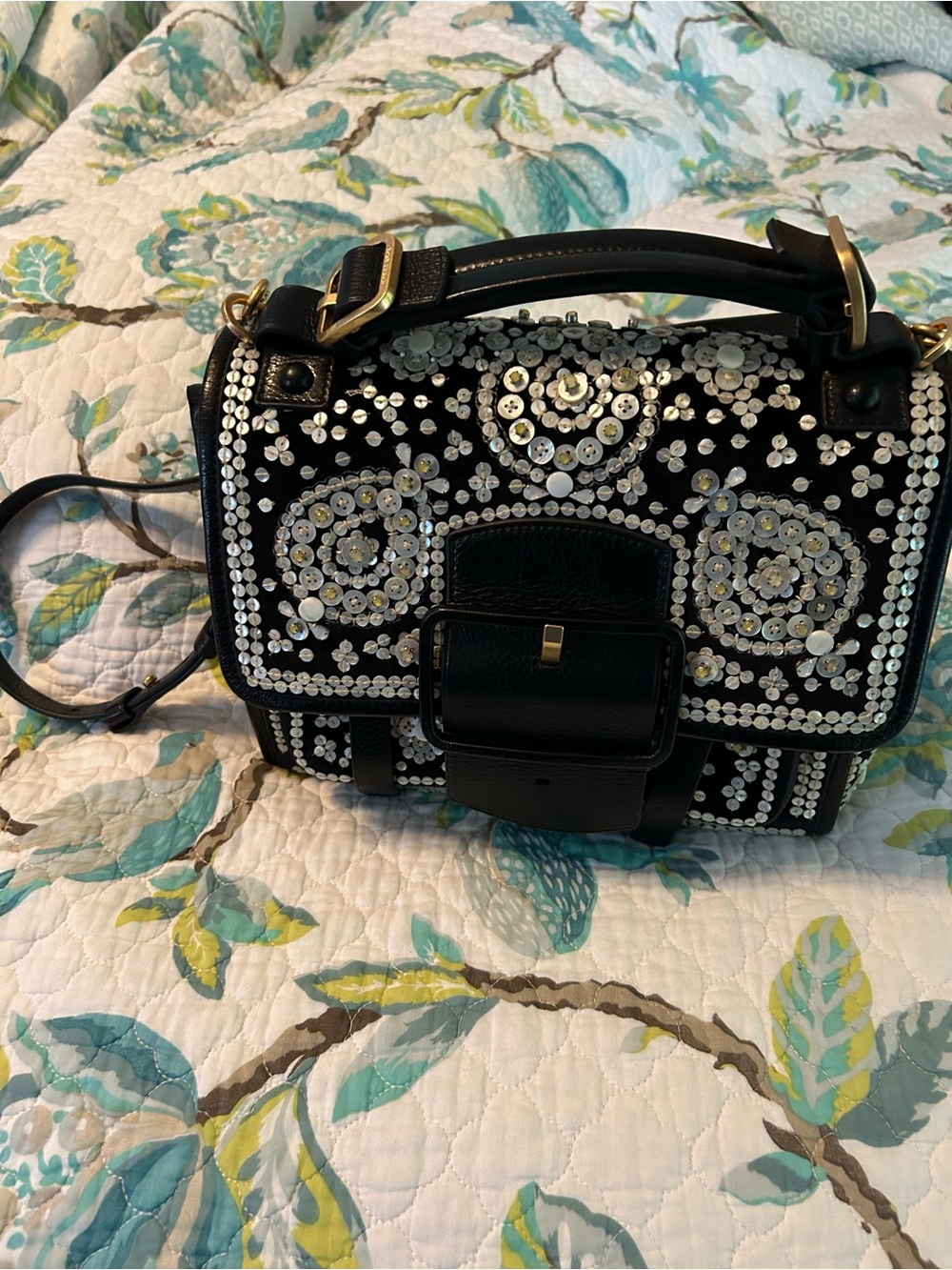 Tory Burch Work Of Art Handbag - Picture 4 of 14